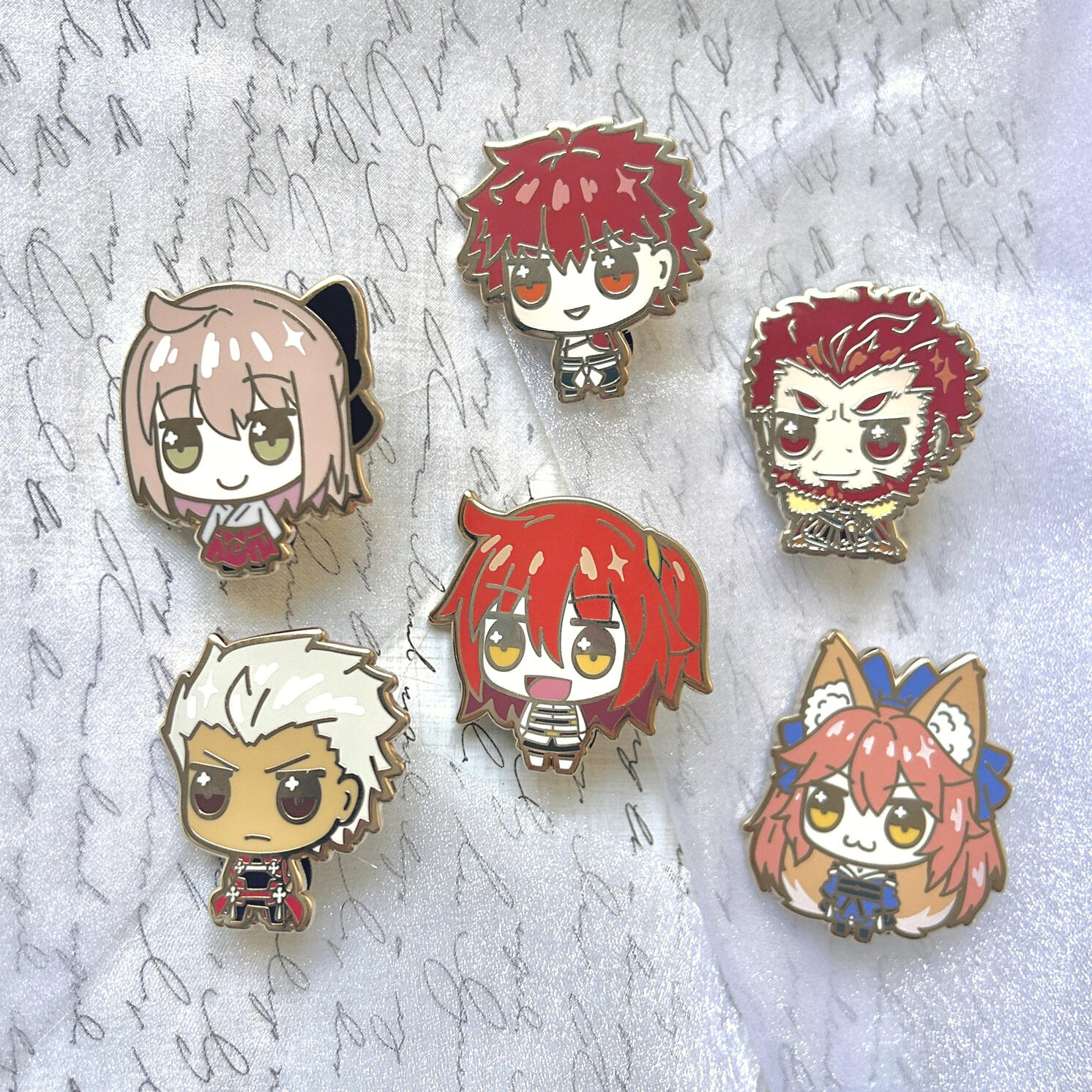 FGO Pins 4 FGO Pins 4